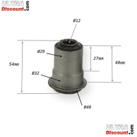Silentblock per triangolo sospensione per quad Spy Racing 250F3 Bilder 1