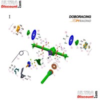 Assale posteriore completo per Quad Spy Racing 250F3 Bilder 1 Assale posteriore completo per Quad Spy Racing 250F3 Bilder 1