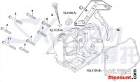 Carter destro 125cc per Dax Skyteam