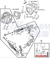 Gommino valvola 50-125cc per Ricambi PBR Skyteam