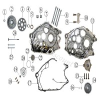 Pignone della scatola del cambio per quad Shineray 300cc (67 denti) 