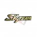 Adesivo in plastica con logo SkyTeam per E-mini