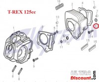 Guarnizione o-ring per motori Skyteam T-REX 50-125cc Euro 3 Bilder 2