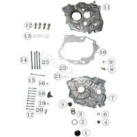 Grano guida puntalino frizione per quad Shineray 200cc Bilder 2