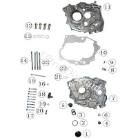 Grano guida puntalino frizione per quad Shineray 200cc