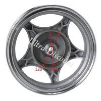 Cerchio posteriore in alluminio per scooter Baotian BT49QT-9 Bilder 3