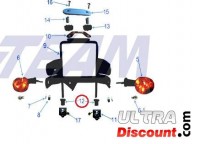 Supporto faro Silent block per Skyteam Skymini-Skybongo Bilder 1