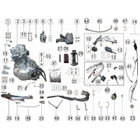 Guarnizione manicotto marmitta per quad Shineray 300cc (XY300STE)  Bilder 2