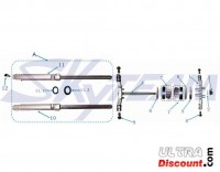 Parapolvere braccio forcella per Skyteam Vraptor Bilder 1 Parapolvere braccio forcella per Skyteam Vraptor Bilder 1