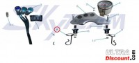 Morsetto sinistra per piastra di montaggio pie luminose Skyteam V-RAPTOR Bilder 1