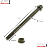Perno braccio oscillante per Dax 50cc-125cc (130mm) Bilder 1
