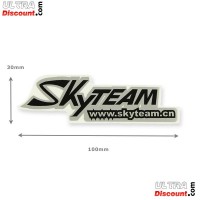 Adesivo SkyTeam per Bubbly (grigio-nero)