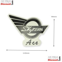 Adesivo SkyTeam Ace per serbatoio Ace (destro)