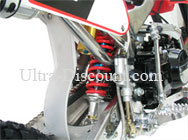 Pit Bike 125 cc AGB27 (tipo 4, rossa) 