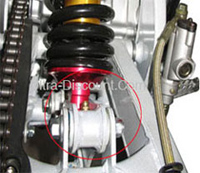 Pit Bike 125 cc AGB27 (tipo 5, gialla) Bilder 4 Pit Bike 125 cc AGB27 (tipo 5, gialla) Bilder 4