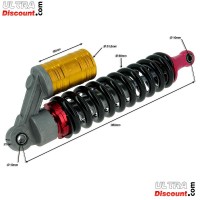 Ammortizzatore anteriore a Gas 355mm per Ricambi Bashan 250cc BS250AS-43 Bilder 1