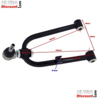 Braccio sospensione superiore sinistra per Quad Shineray 200 ST-6A Bilder 1