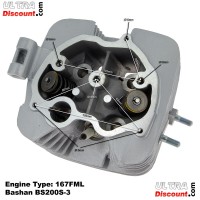 Testata completa per Quad Bashan 200cc BS200S-3 Bilder 1