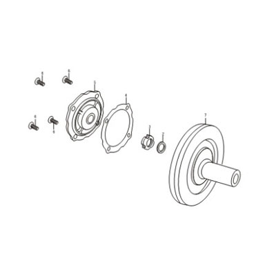 Guarnizione per filtro olio magnetico per motore di Dax 50-125cc