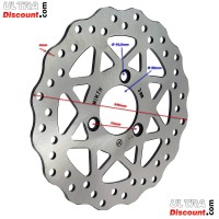 Disco freno posteriore per Quad Shineray 300STE (4mm) Bilder 1