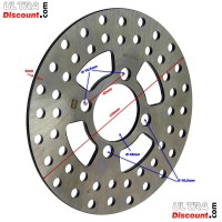 Disco freno anteriore per Quad Shineray 250ST-9C