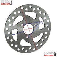 Disco freno 120mm per mini moto (tipo 2)