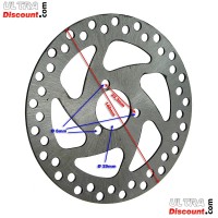 Disco freno per mini moto (diametro 140mm) per Parti per mini scooter Bilder 1