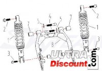 Vite braccio oscillante per scooter Baotian E-MINI Bilder 1