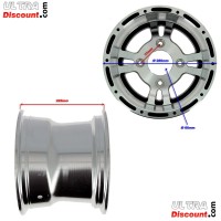 Cerchio posteriore in alluminio per quad Shineray 350STE