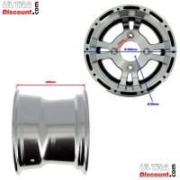 Cerchio posteriore in alluminio per quad Shineray 350STE Bilder 1