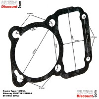 Guarnizione per motore Shineray 200cc Bilder 2