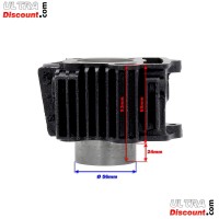Kit cilindro in ghisa per Pit Bike 110cc (1P52FMH ) Bilder 2