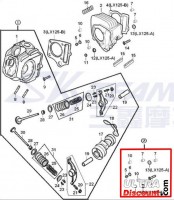 Accessori per culatta del motore per Bubbly Skyteam 125cc