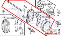 Carter destro per coperchio della testata 125cc per Dax Skyteam Bilder 1