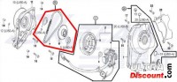 Kit pignone e catena di avviamento per motore Skyteam 50cc Bilder 1