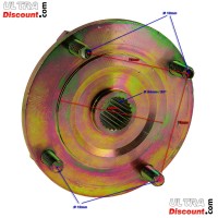 Mozzo ruota posteriore per Quad Shineray 200 cc (XY200ST-9) Bilder 2