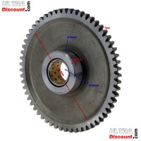 Pignone scatola cambio per Quad Shineray 250ST-9C (59 denti) Bilder 2