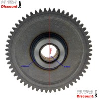 Pignone scatola cambio per Quad Bashan 200cc (BS200S-7, 57 denti) Bilder 2
