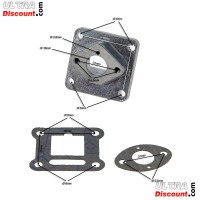 Pipa immissione in alluminio per carburatore Alta Pressione Bilder 1