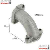 Pipa di immisisone di 26 mm per Pit Bike Bilder 1