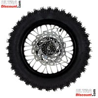 Ruota posteriore 12'' completa per Pit Bike AGB29 (nera) Bilder 1