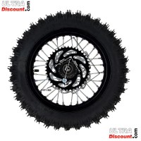 Ruota posteriore 12'' completa per Pit Bike AGB29 (nera) Bilder 2