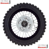 Ruota posteriore 14'' completa per Pit Bike AGB30 (nera)