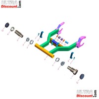 Cuscinetto Braccio oscillante per Quad Spy Racing 250 F3 Bilder 1