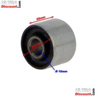 Silentblock per motore per quad shineray 150STE ( Ø : 28 mm ) Bilder 1