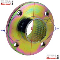 Supporto disco dei freni per Quad Shineray 200ST-9 Bilder 2