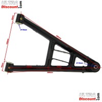 Triangolo sospensione inferiore destra per Quad Shineray Shineray 200ST-9 Bilder 1