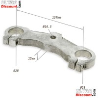 Testa della forcella per mini moto MTA4 Bilder 1
