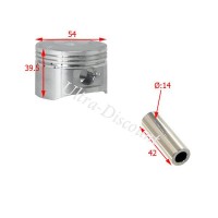 Kit motore Lifan 138cc per Dax Skymax 125cc (1P52FMI) Bilder 2