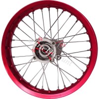 Cerchio 14'' posteriore per Pit Bike AGB30 (Rosso, tipo 4) Bilder 1